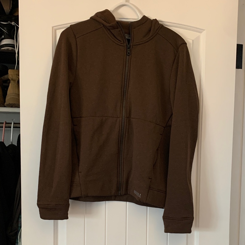NOBULL Dark Brown Zip-Up Jacket